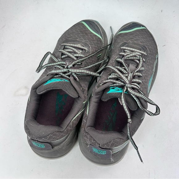 ALTRA Olympus 2.0 Trail Running Shoe Women's 7.5 Foot Shaped Zero Drop Gray Teal - Picture 6 of 12